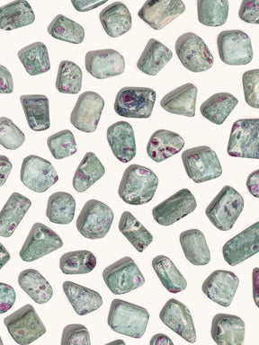 Ruby in Fuchsite Tumbles | Cg222