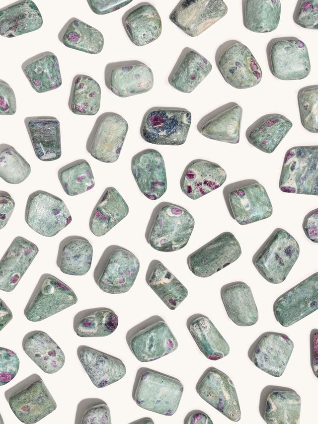 Ruby in Fuchsite Tumbles | Cg222