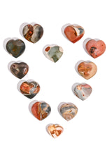 Polychrome Jasper Heart 1 | Cg293