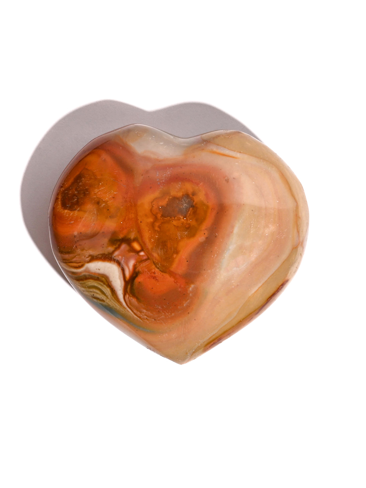 Polychrome Jasper Heart 5 | Cg293