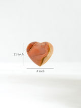 Polychrome Jasper Heart Dimension | Cg293