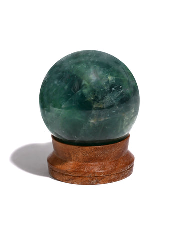Large Crystal Sphere Stand