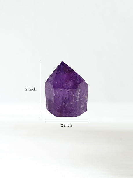 High-Grade Amethyst Point Dimension | Cg50-Small