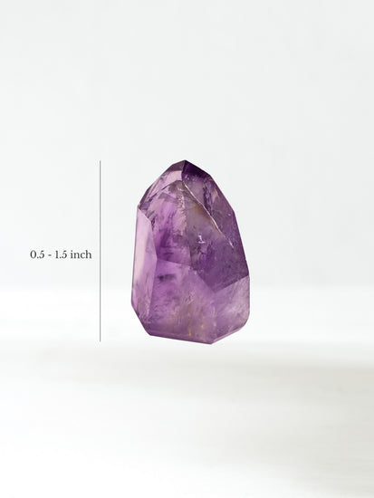 Amethyst Crystal Point Dimension | Cg54-Mini