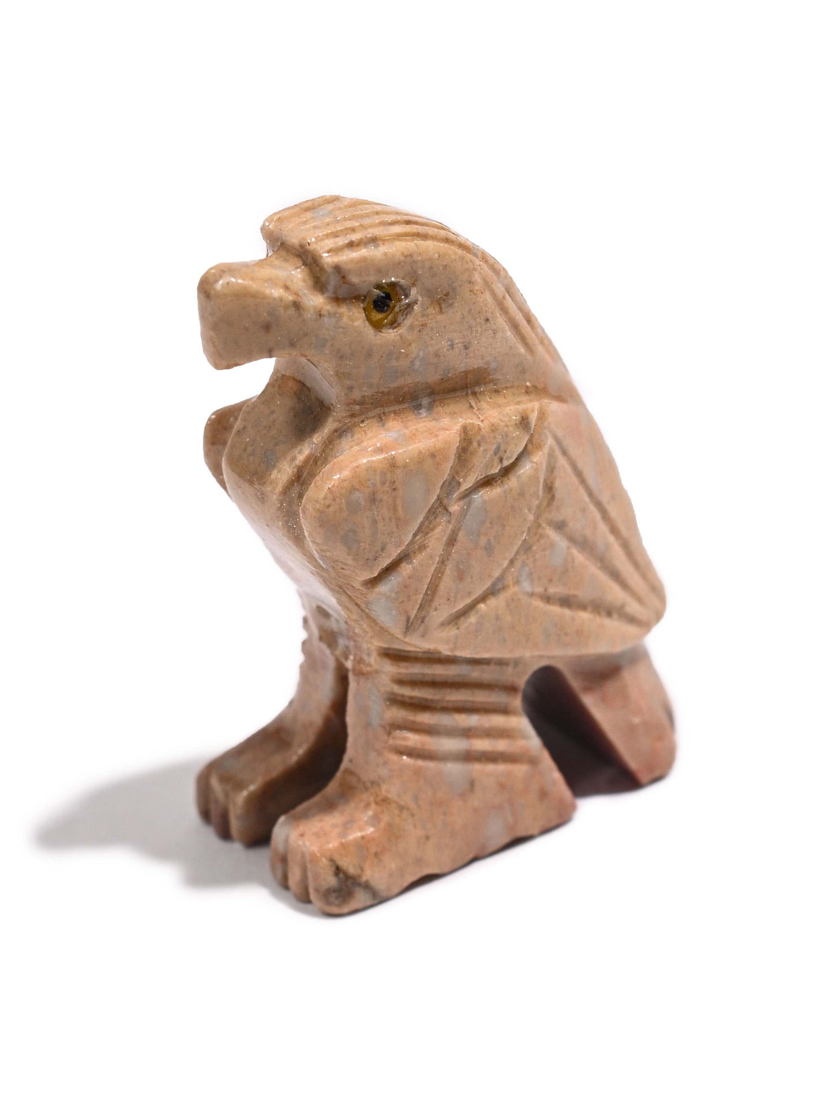Soapstone Animal Carving Eagle 3 | Cg600