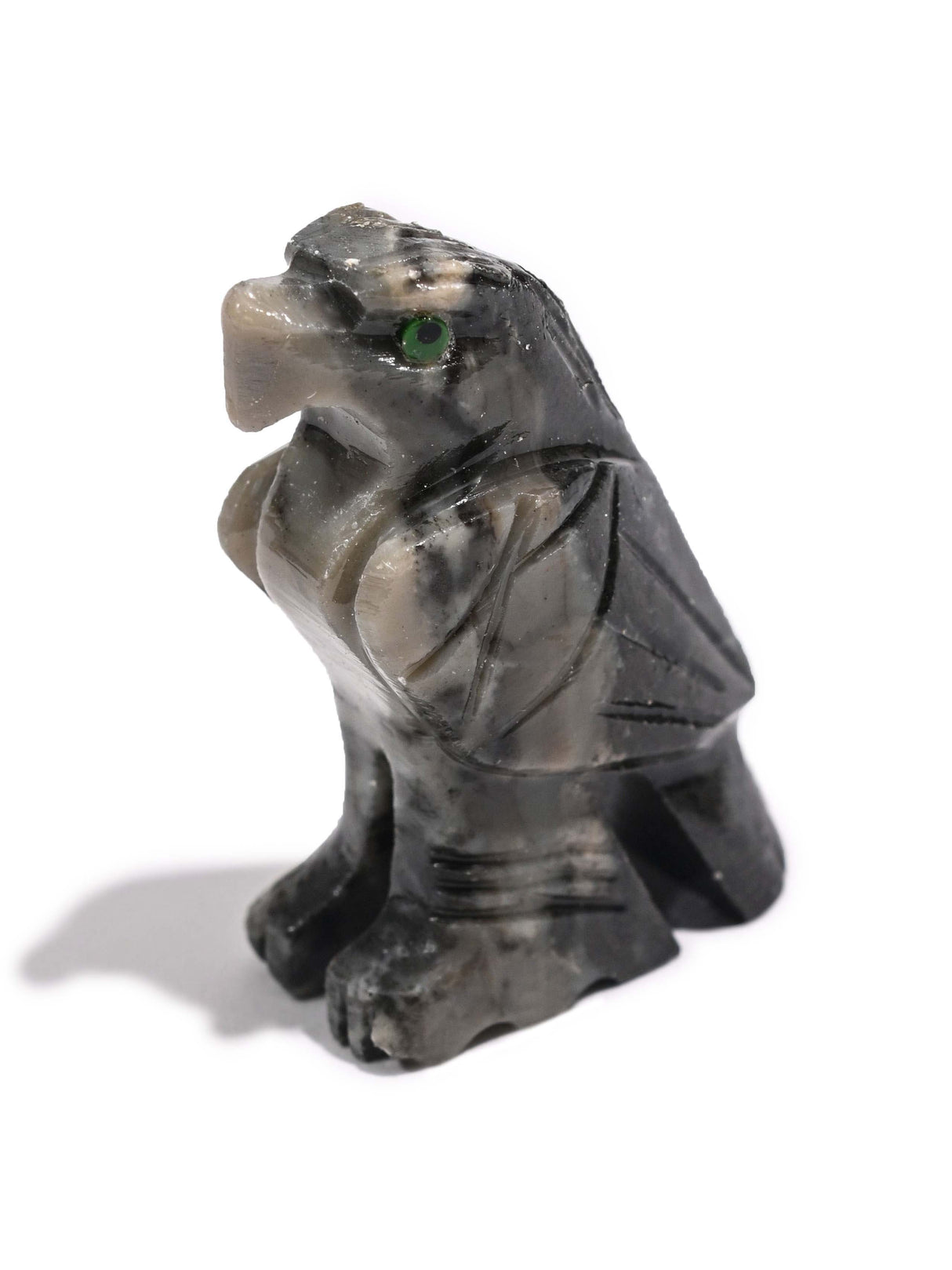 Soapstone Animal Carving Eagle 4 | Cg600