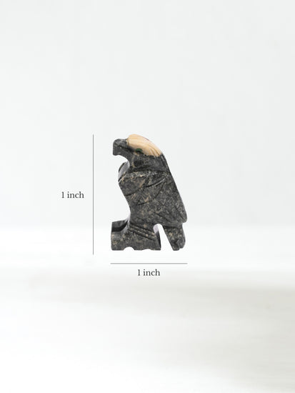 Soapstone Animal Carving Eagle Dimension | Cg600
