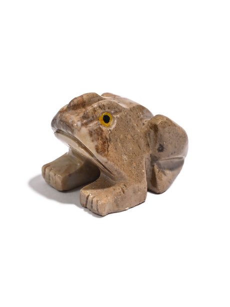 Soapstone Animal Carving Frog 3 | Cg601