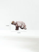 Soapstone Animal Carving Turtle Dimension | Cg602