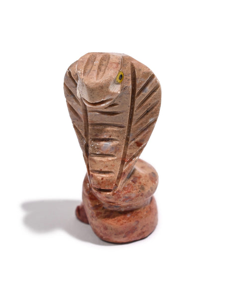 Soapstone Animal Carving Cobra 2 | Cg603