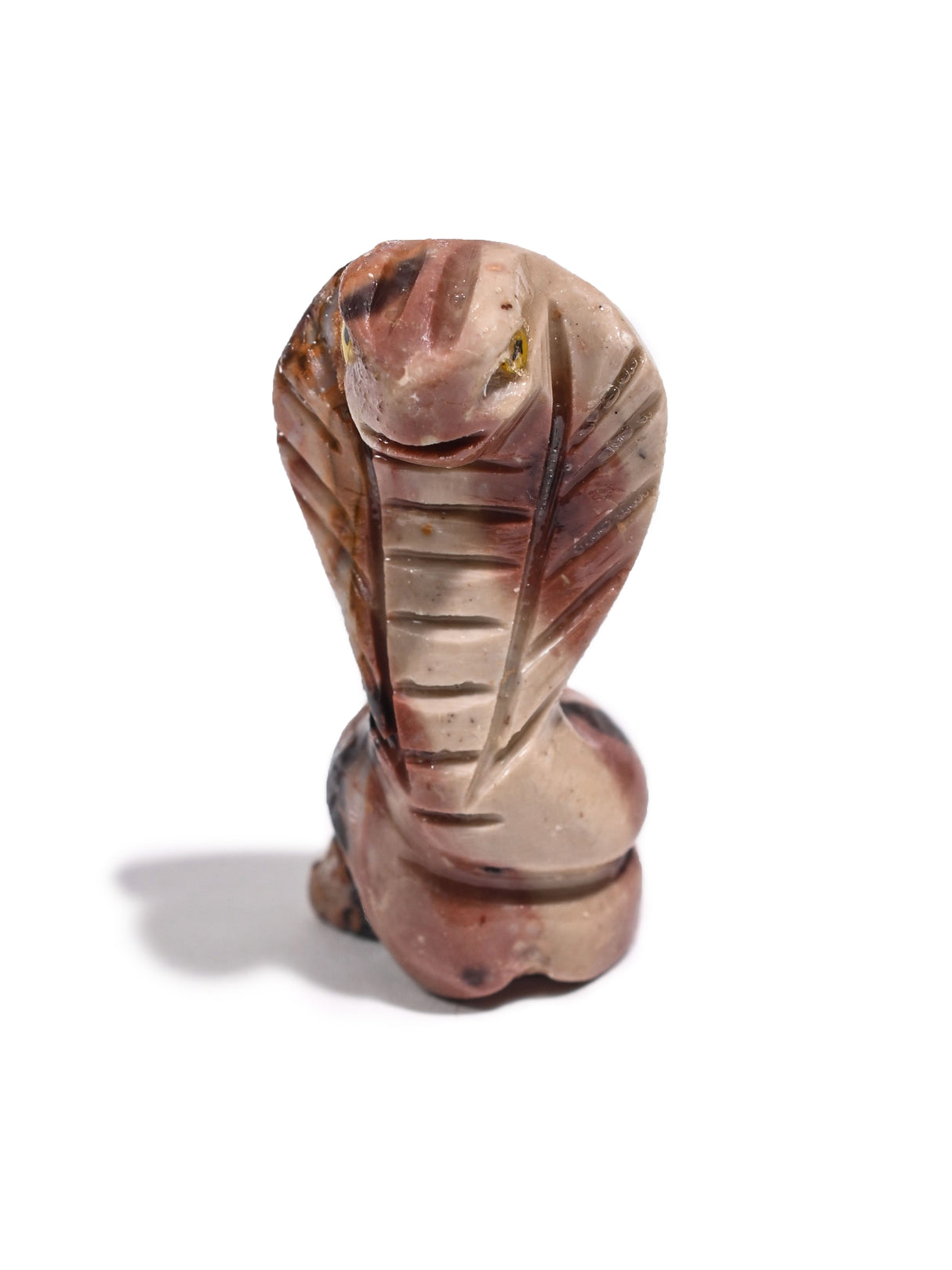 Soapstone Animal Carving Cobra 3 | Cg603