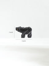 Soapstone Animal Carving Bear Dimension | Cg604