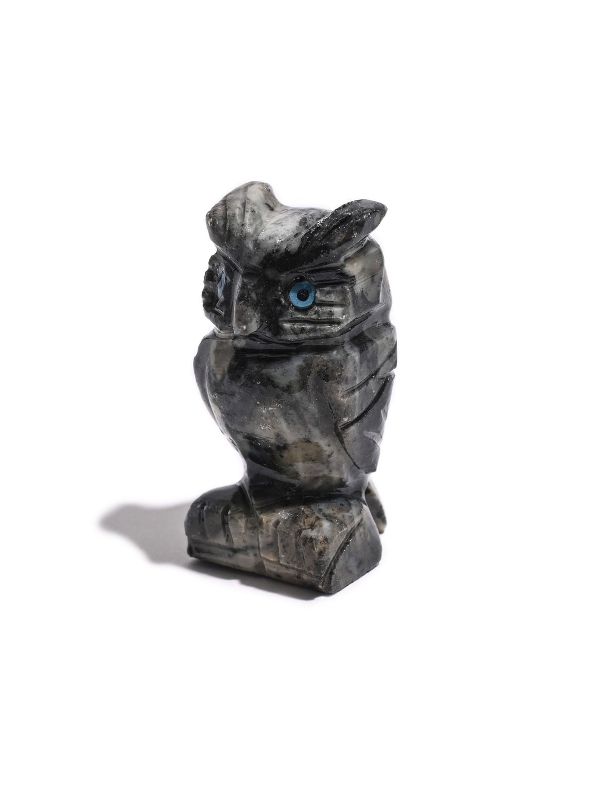 Soapstone Animal Carving Owl | Cg605
