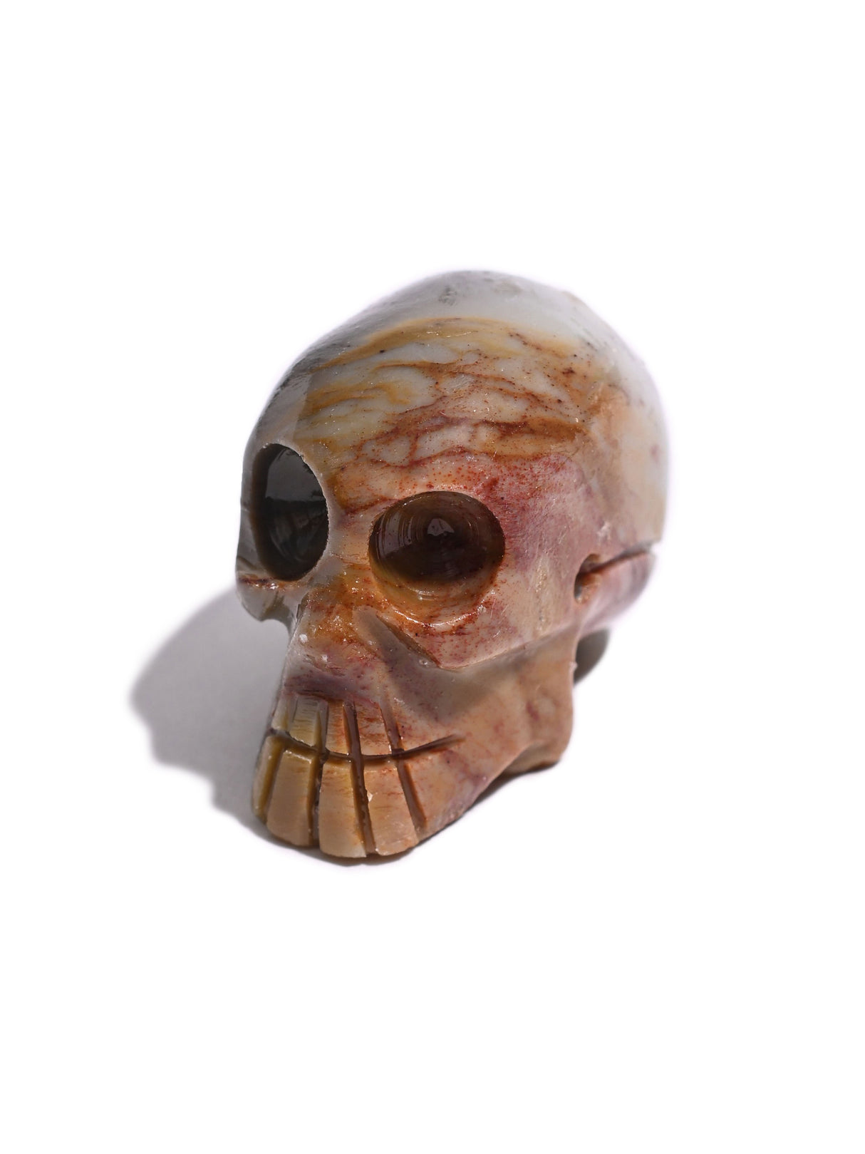 Soapstone Skull Carving 3 | Cg607