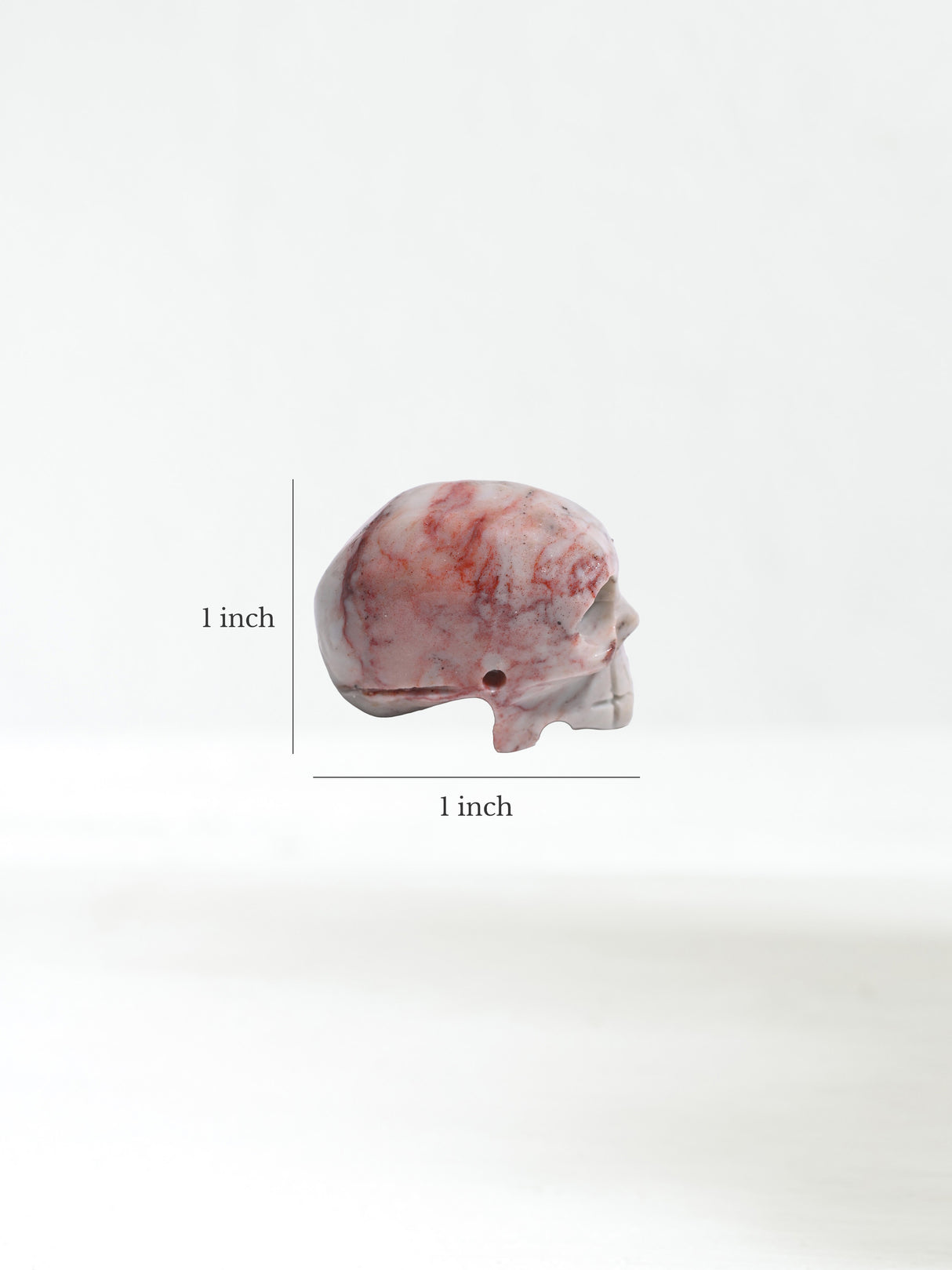 Soapstone Skull Carving Dimension | Cg607