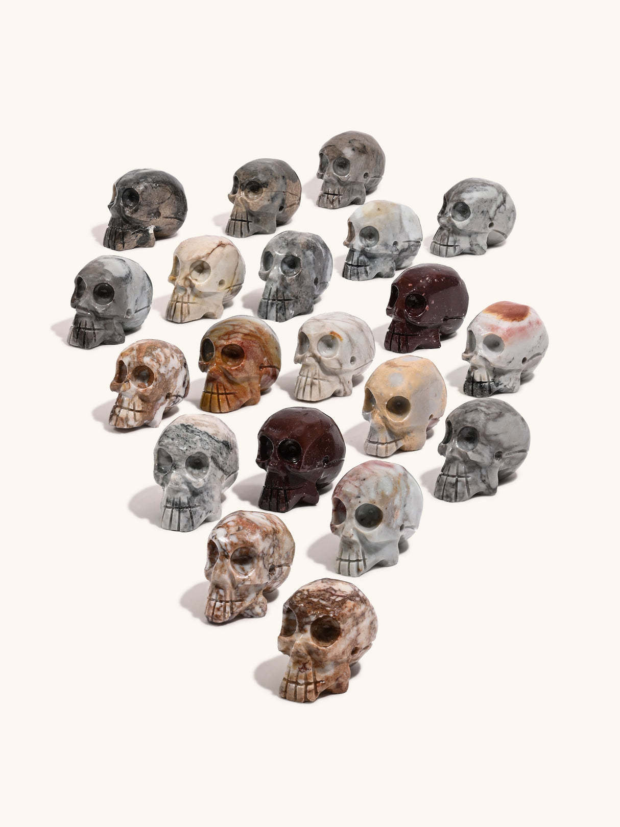 Soapstone Skull Carving