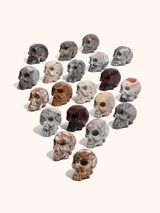 Soapstone Skull Carving