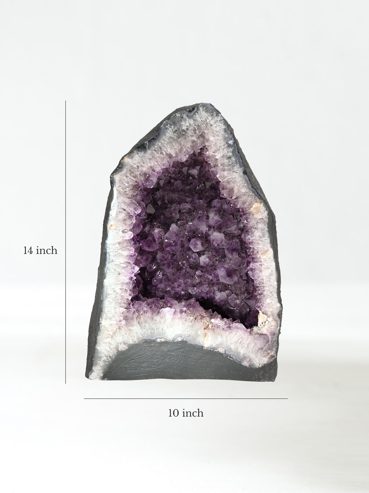 Amethyst Cathedral E Dimensions | Cg783