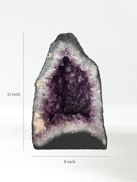 Amethyst Cathedral H Dimensions | Cg786