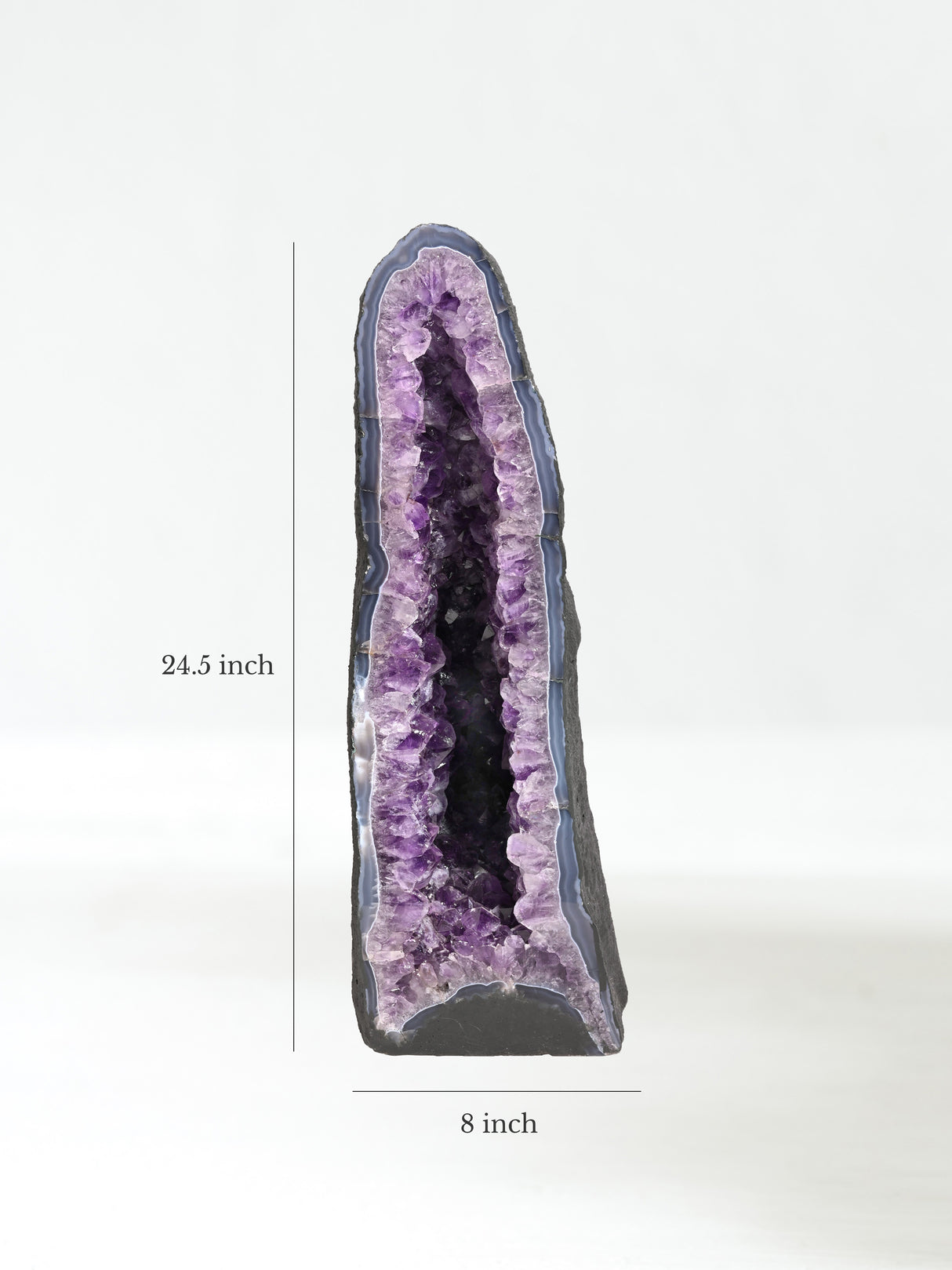 Amethyst Cathedral L Dimensions | Cg790