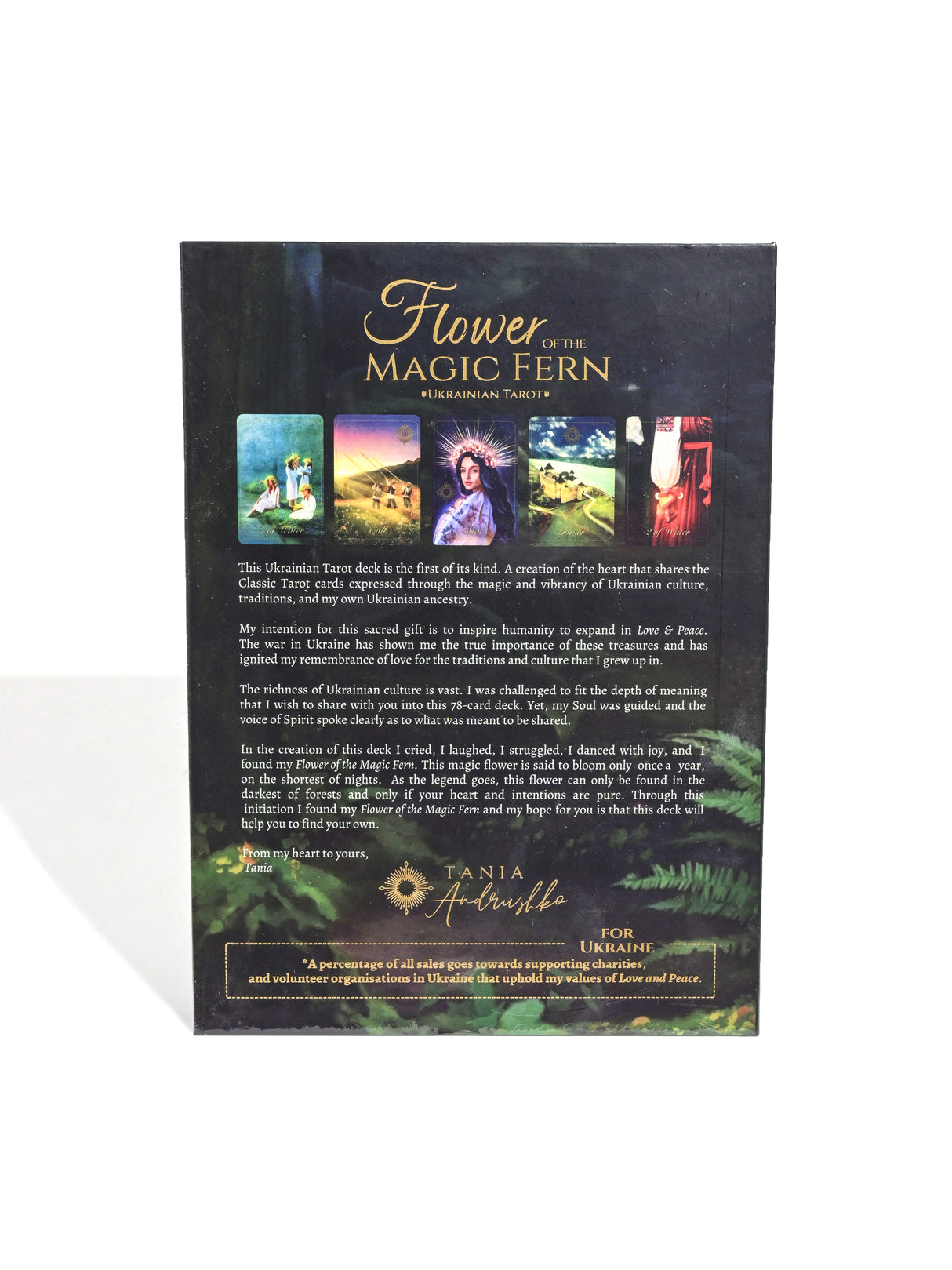 Flower of the Magic Fern Ukrainian Tarot | dc41