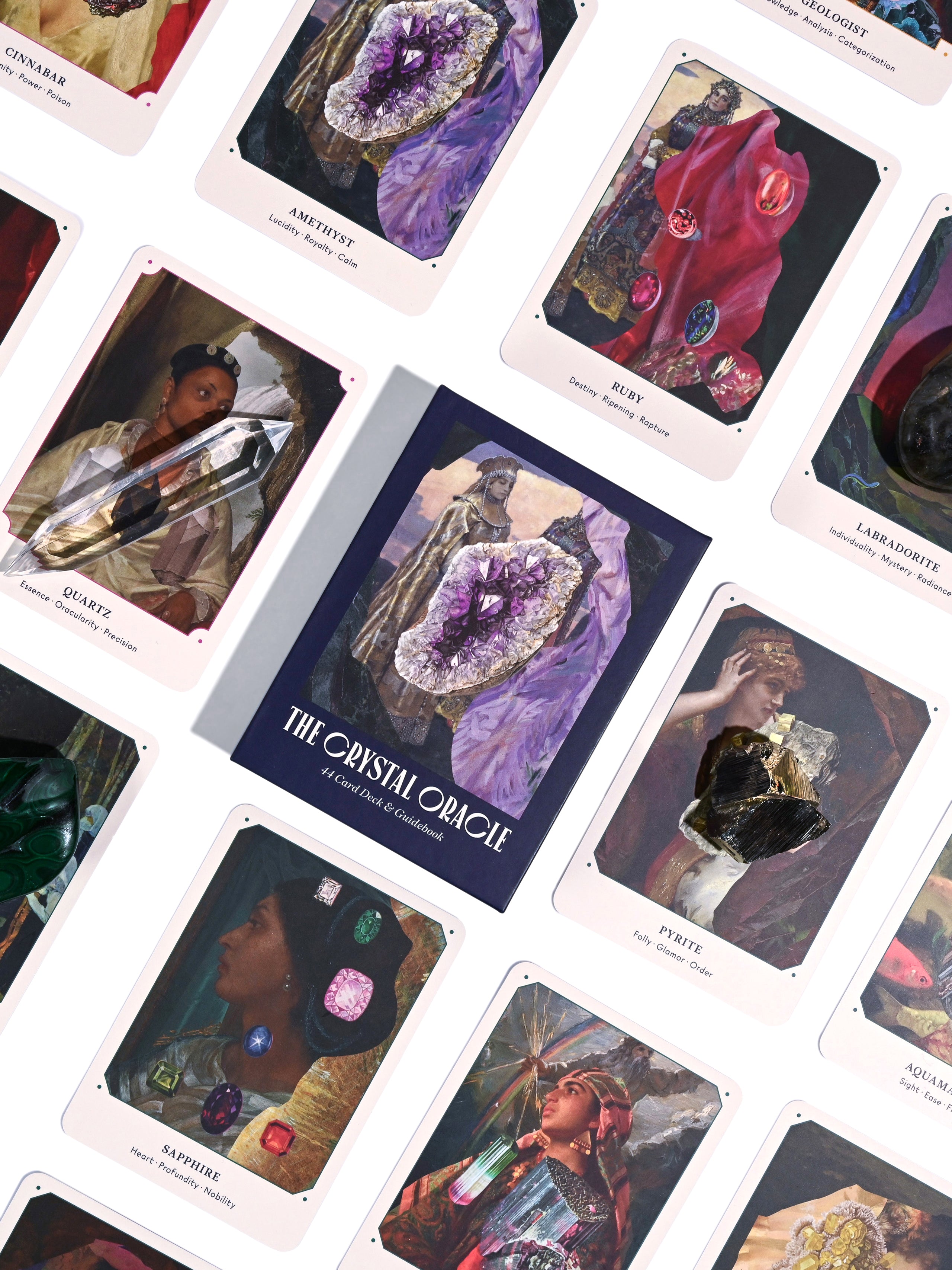 The Crystal Oracle : 44 Card Deck & Guidebook - Shamans Market