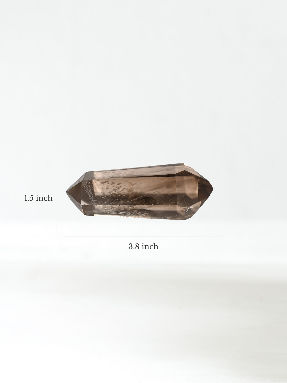 Double-Terminated Smoky Quartz G Dimension | Cg1061