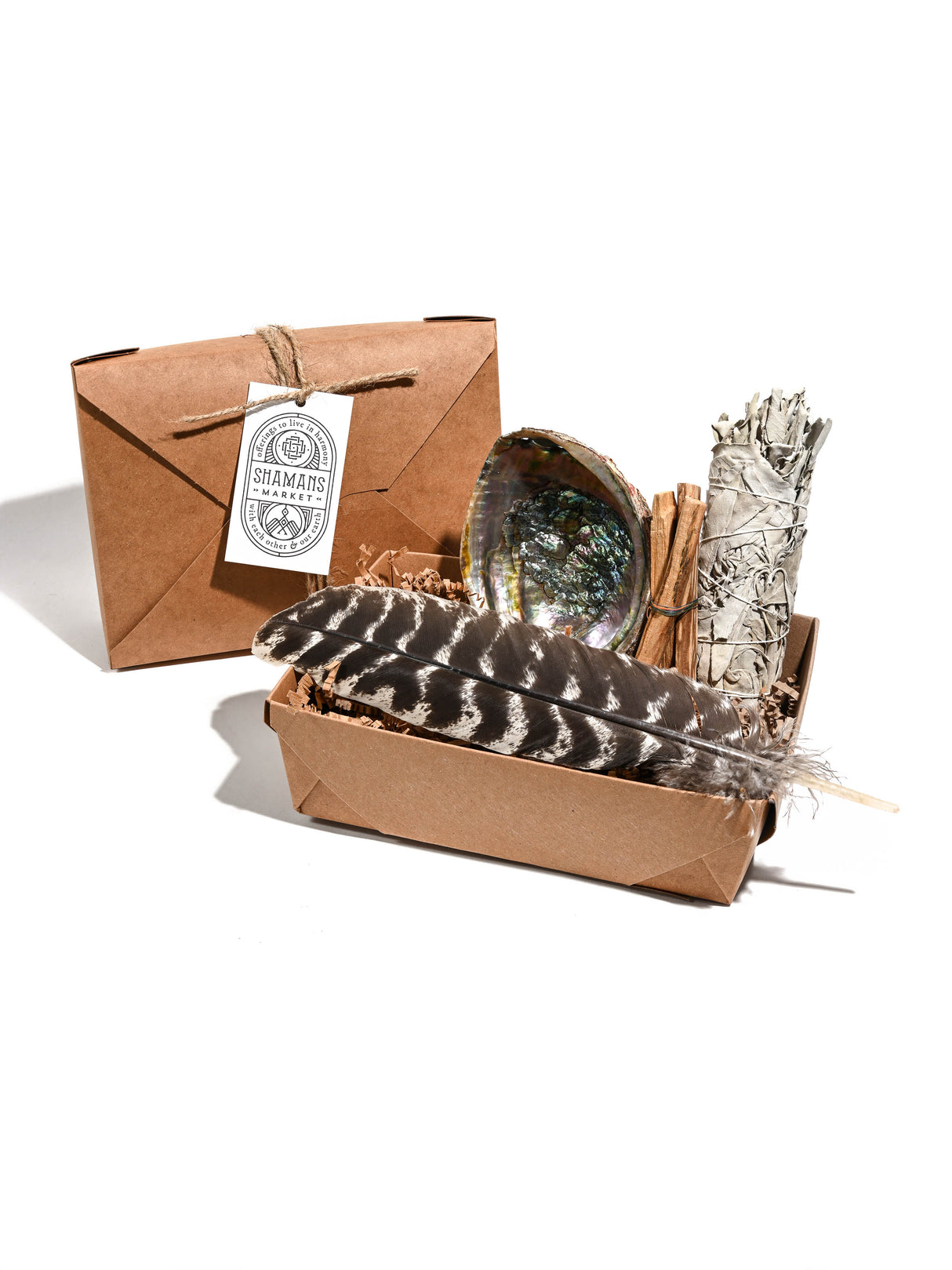 White Sage & Palo Santo Smudging Kit 2 | gs003