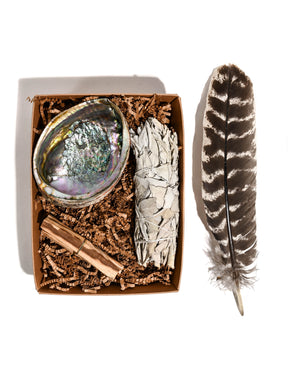 White Sage & Palo Santo Smudging Kit 1 | gs003