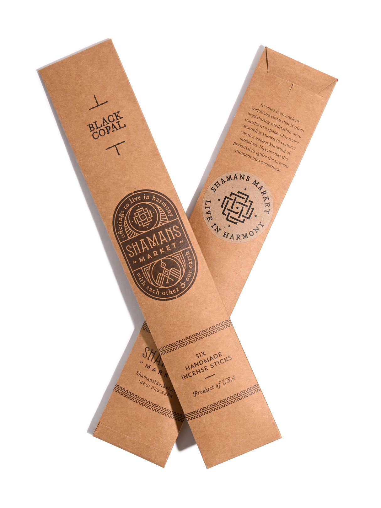 Artisan Black Copal Incense Sticks | i113