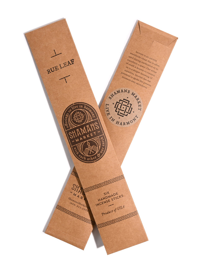 Artisan Rue Leaf Incense Sticks | i114