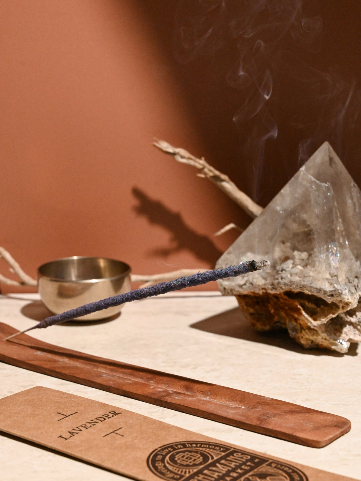 Artisan Lavender Flower Incense Sticks