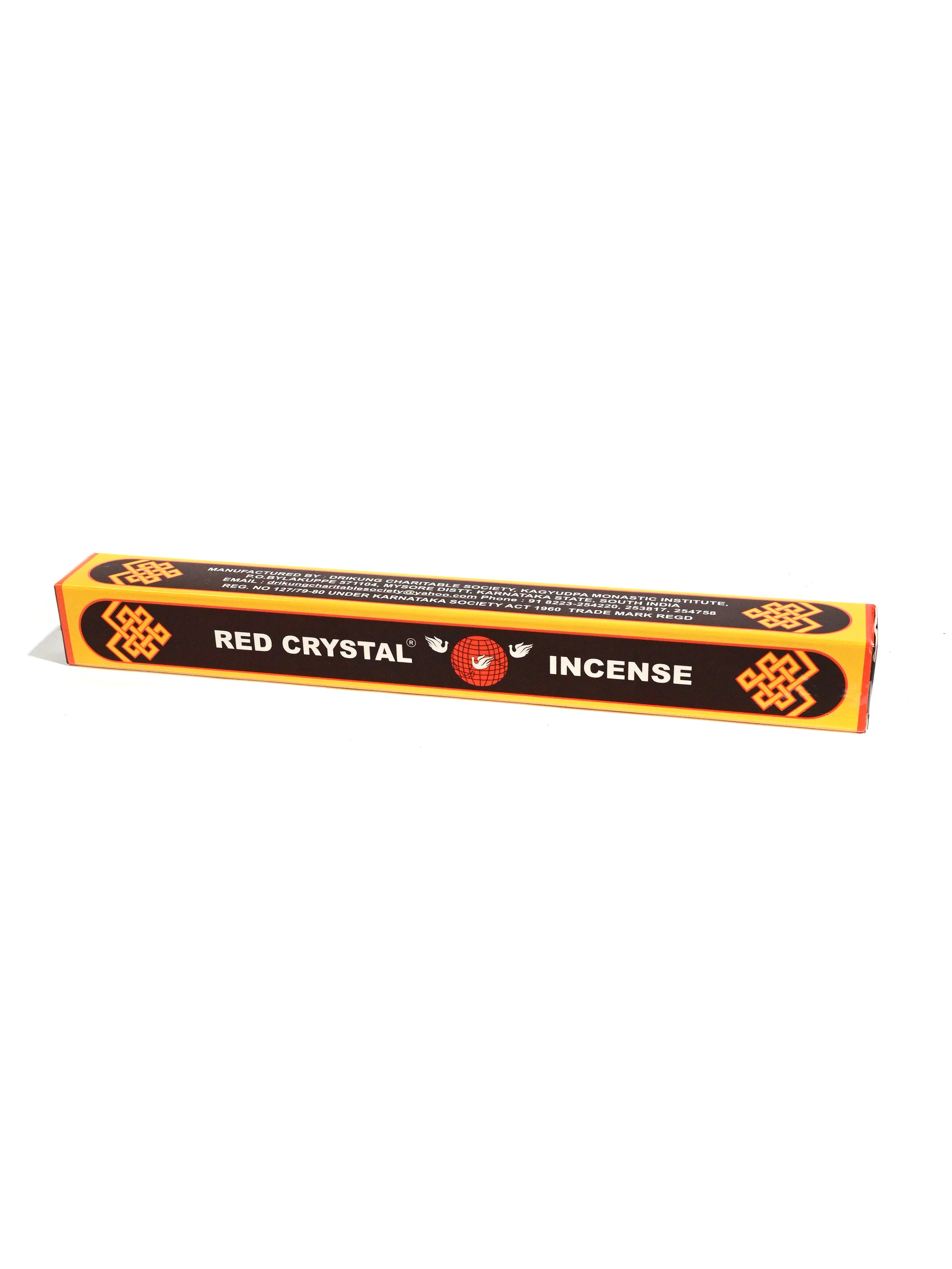 Traditional Tibetan Red Crystal Incense | i145 | Shamans Market