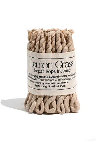 Lemongrass Nepali Rope Incense