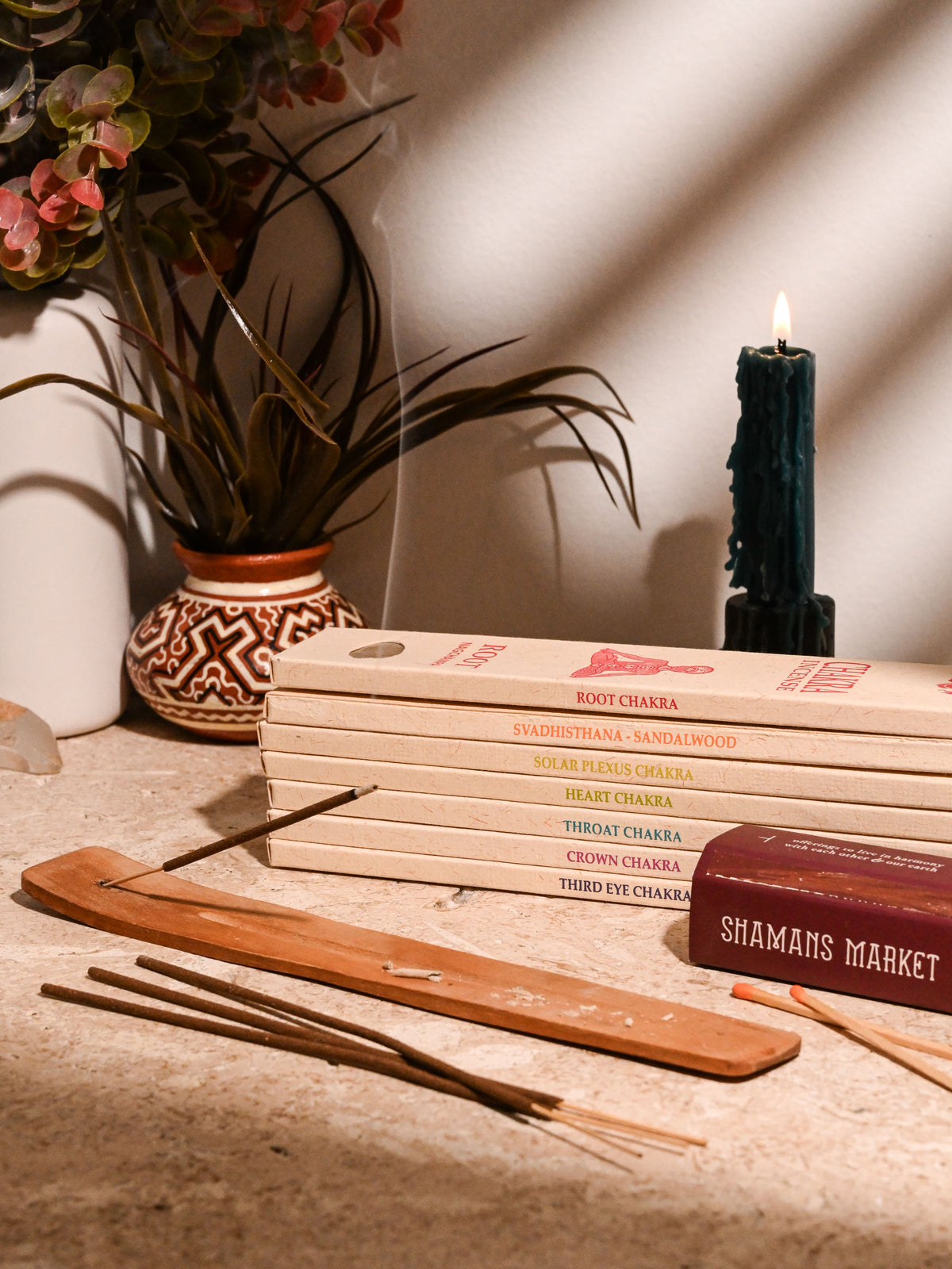 Seven Chakra Incense Sticks