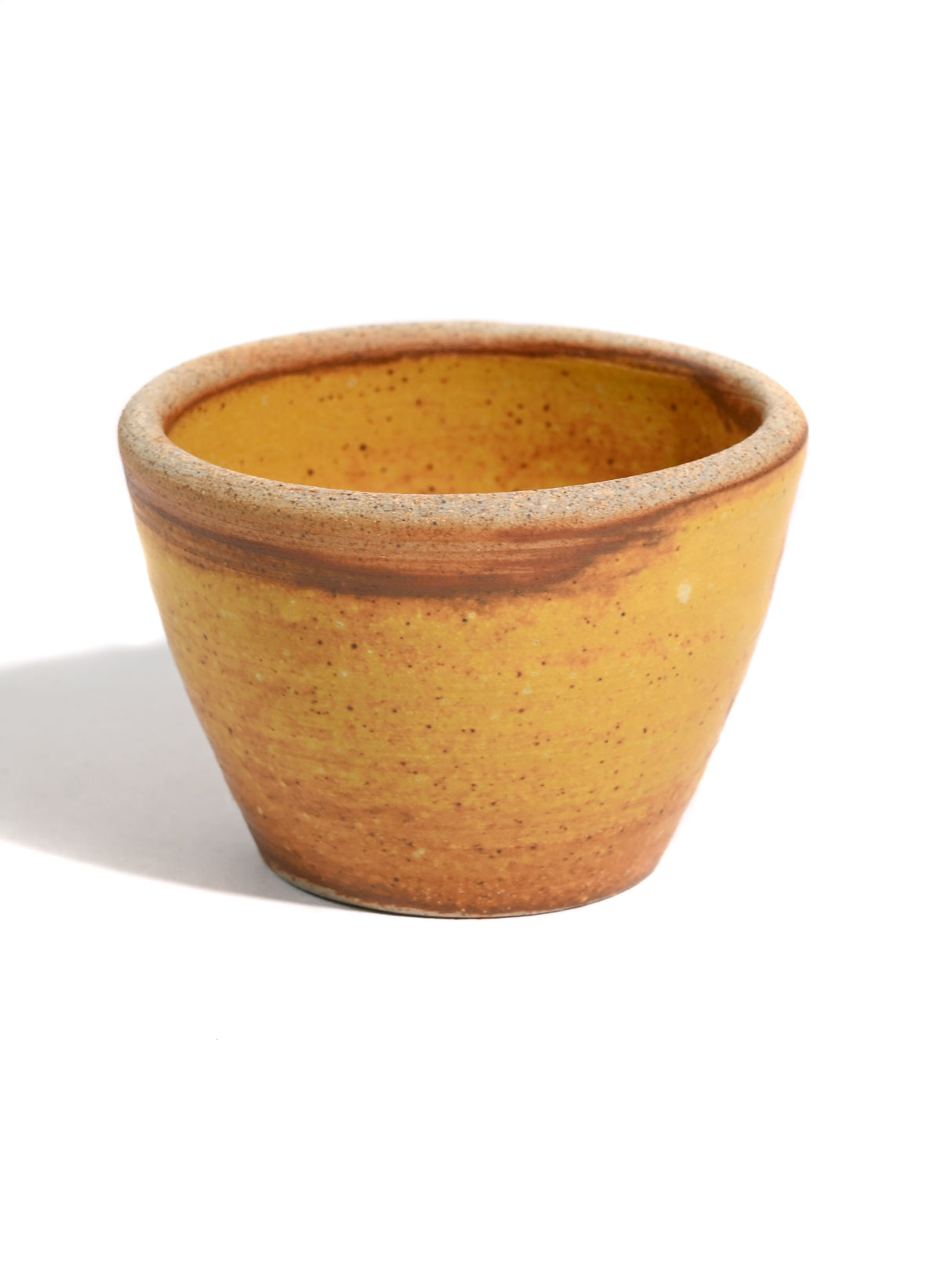 Clay Stoneware Glazed Incense Bowl