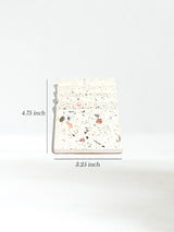 Auk Ma Palo Santo Burner Dimension | ib94-White Terrazzo