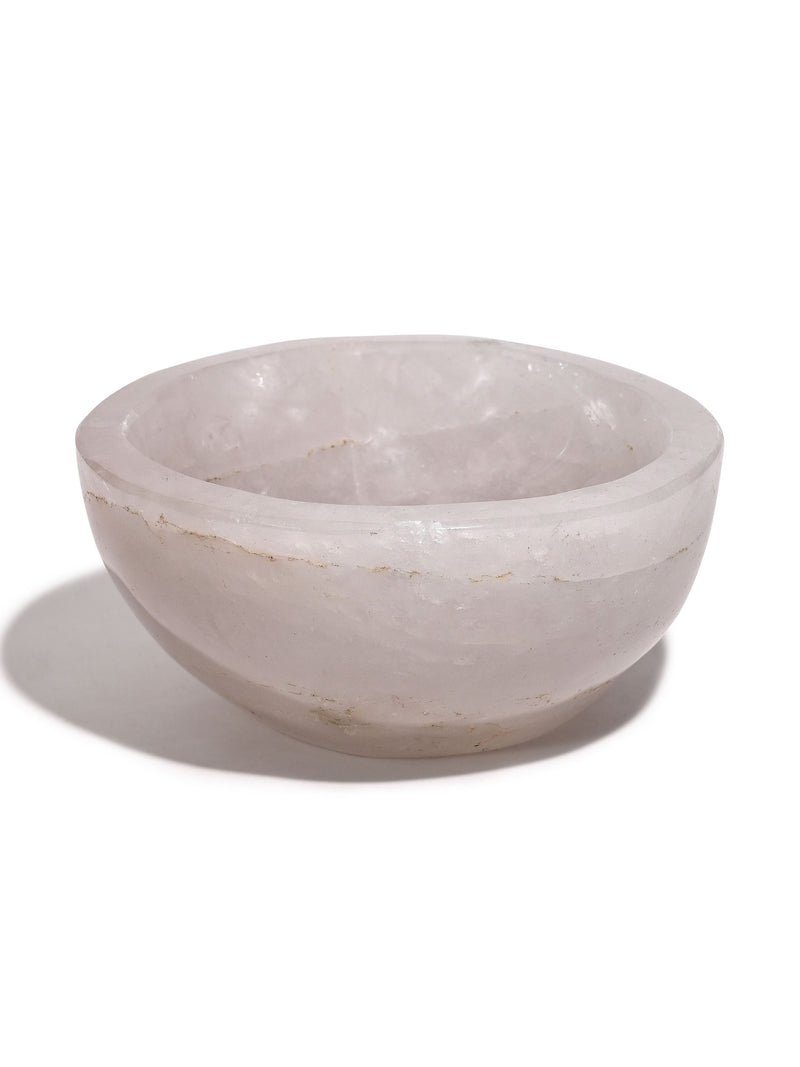2NDS/DISCOUNTED: Clear Quartz Crystal Bowl