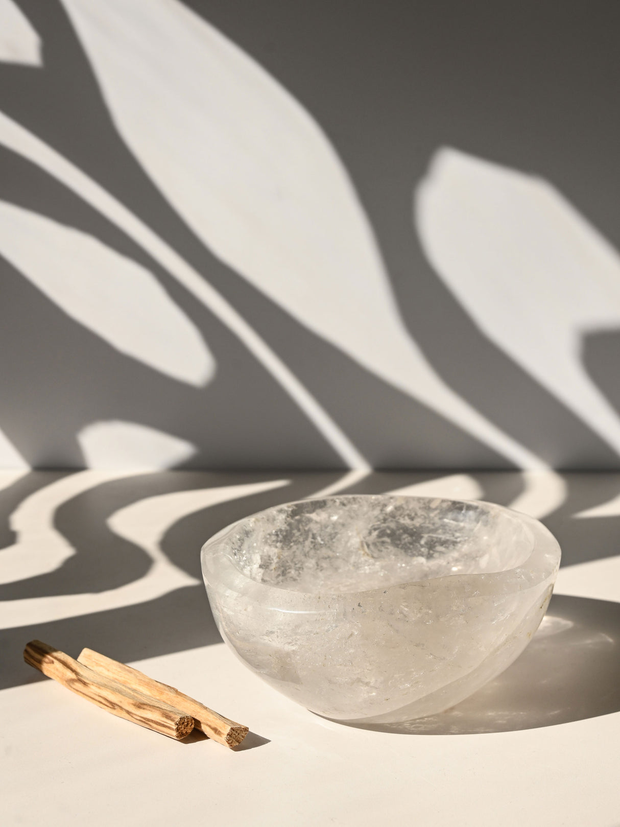 Clear Quartz Crystal Bowl
