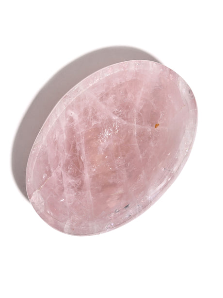 Rose Quartz Crystal Bowl C 2 | Cg725