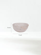 Clear Quartz Crystal Bowl D Dimension | Cg718