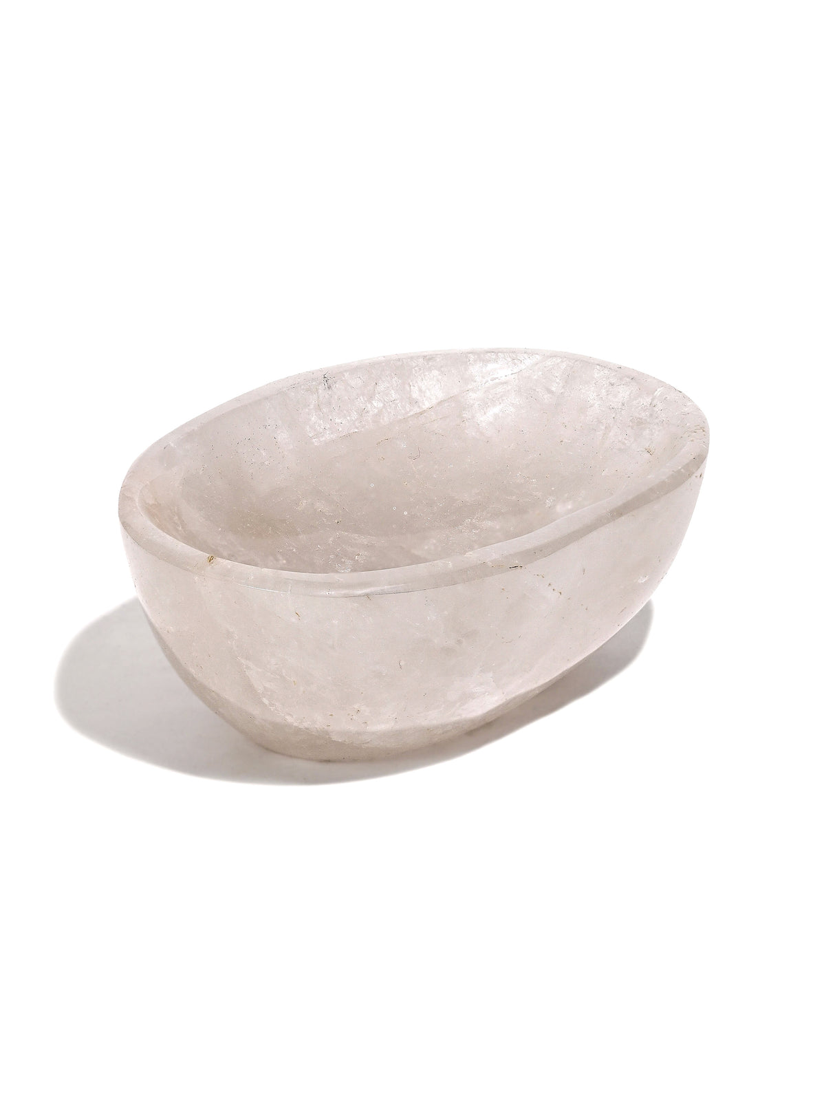 Clear Quartz Crystal Bowl H | Cg722