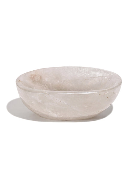 Clear Quartz Crystal Bowl H 1 | Cg722