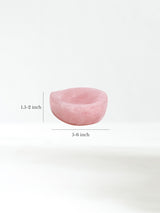 Rose Quartz Bowl Medium Dimension | Cg614