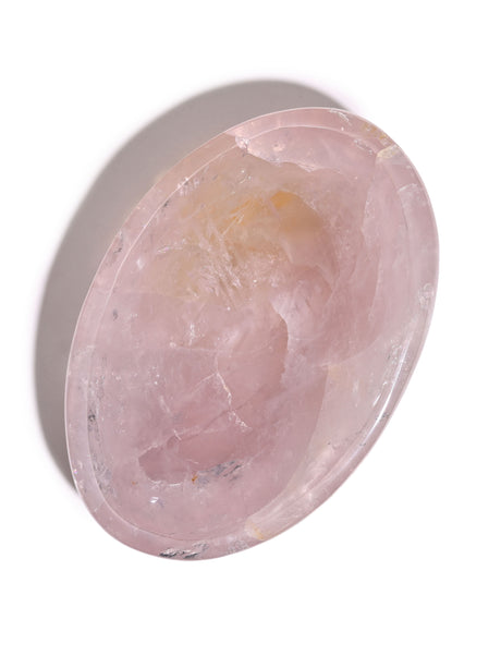 Rose Quartz Crystal Bowl F 2 | Cg755