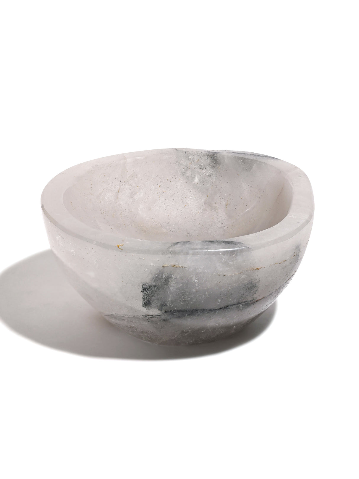 Clear Quartz Crystal Bowl C | Cg717