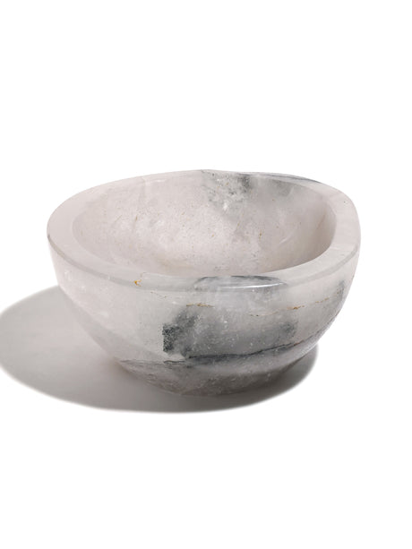 Clear Quartz Crystal Bowl C | Cg717