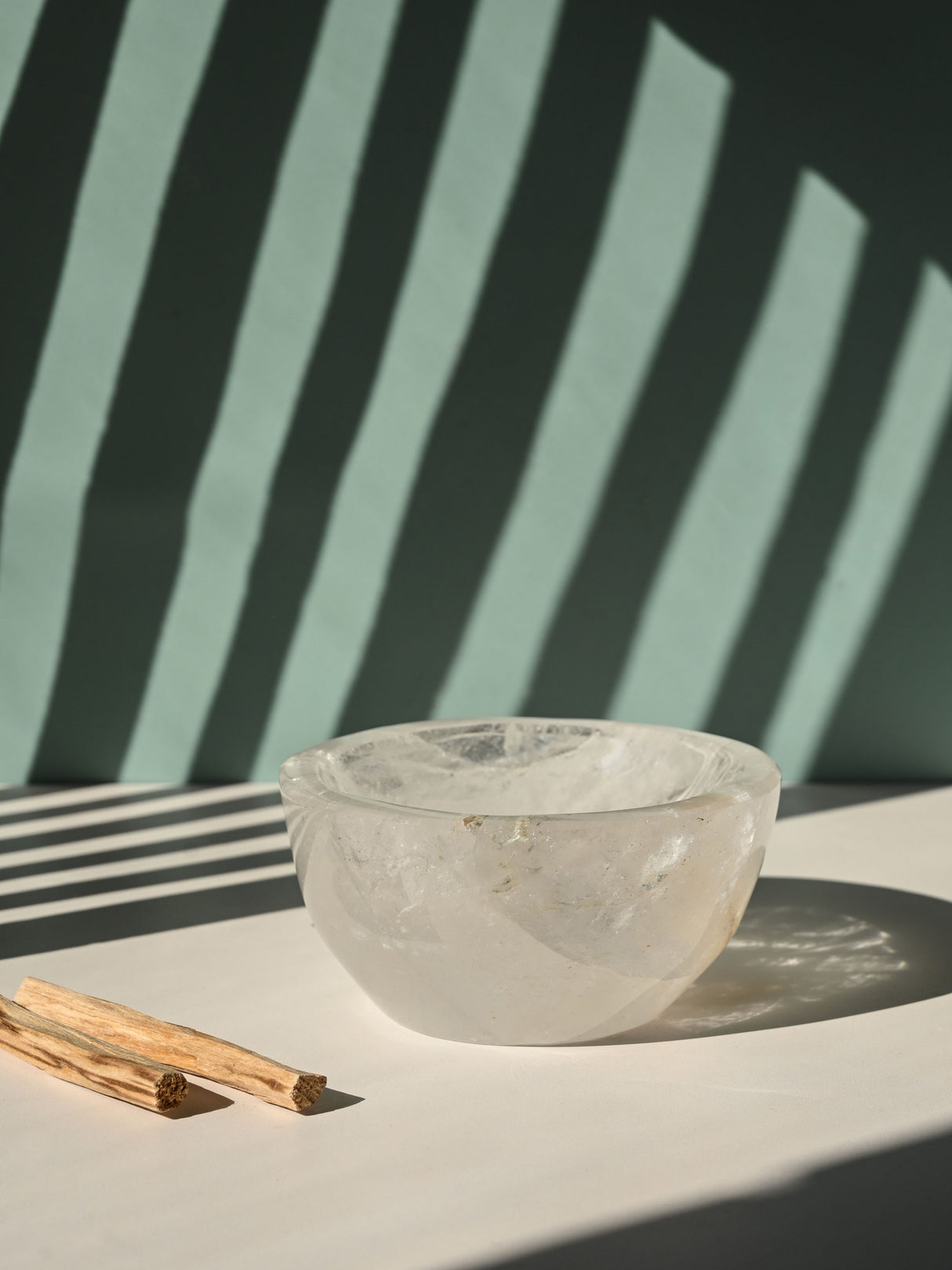 Clear Quartz Crystal Bowl