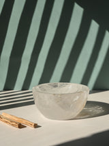 Clear Quartz Crystal Bowl