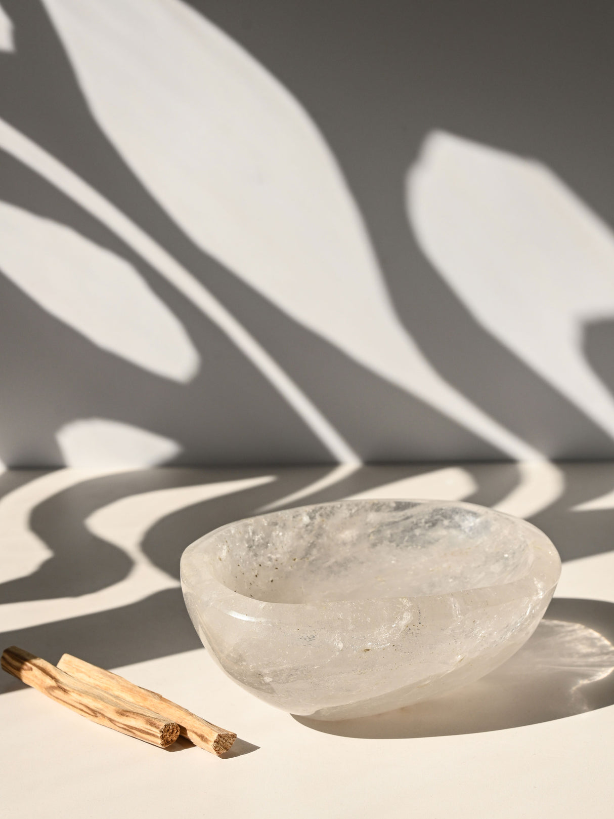 Clear Quartz Crystal Bowl